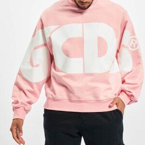 $330 GCDS MACRO LOGO PINK SWEATSHIRT SIZE M MEDIUM UNISEX